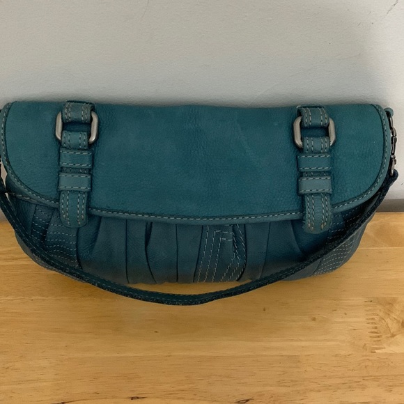 FOSSIL SHOULDER/CLUTCH BAG - Picture 1 of 7